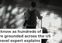 Passengers walk through the Ronald Reagan Washington National Airport on Nov. 7, 2025. Anna Moneymaker/Getty Images